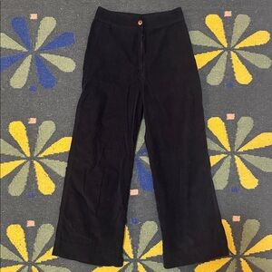 No. 6 Black Corduroy Pants